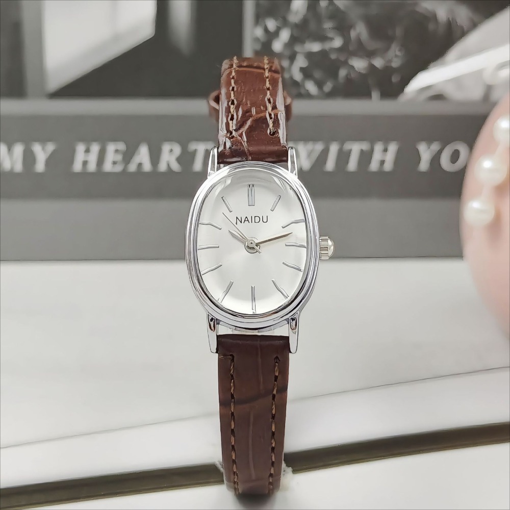 Luxury Zone - Modemerk Vrouwen Ovale Wijzerplaat Horloge Luxe